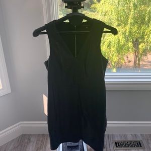 Trendy Dynamite Faux Leather Dress